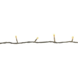 GUIA NAVIDAD LED 100 LUCES BLANCO CALIDO CABLE CLEAR