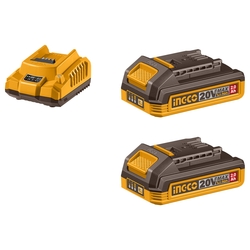 BATERIA + CARGADOR LINEA MULTIPLE HERRAMIENTAS 20 V 2.0 Ah