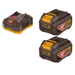 BATERIA + CARGADOR LINEA MULTIPLE HERRAMIENTAS 42 V 2.0 Ah