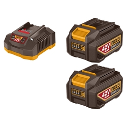 BATERIA + CARGADOR LINEA MULTIPLE HERRAMIENTAS 42 V 2.5 Ah