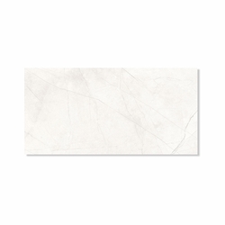 PORCELANATO DE 30 cm x 60 cm BLANCO BRILLANTE PULPIS CAJA DE 1.08 m2
