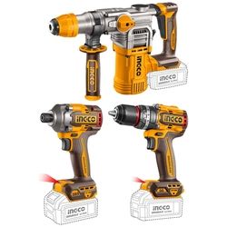 ROTOMARTILLO + ATORNILLADOR IMPACTO + TALADRO INALAMBRICO